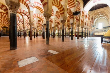 Cordoba, Spain. Interior of the Mosque
